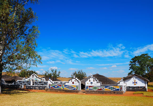 Bluu rental vehicle at Witbank